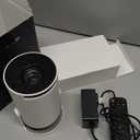 CLOKOWE Mini Projector with WiFi and Bluetooth, Built-in Apps, Smart Portable Projector with 180 Rotation, Auto Keystone, Support 1080P, Compatible with HDMI/USB/TV Stick/Smartphone/Laptop (White)