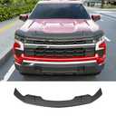 powoq Hood Protector Compatible with 2022-2026 Chevy Silverado LT Deflector Upgraded TPE Hood Shield Replacement for 2022-2026 Chevy Silverado Accessories