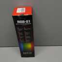 JMIYAV Pink Love Heart RGB Gaming Mouse Pad 31.5x12 Inch PC XL Large Extended Glowing Led Light Up Cool Mouse pad Desk Pad Non-Slip Rubber Computer Mouse Pad Cute Mousepad Mat 31.5x12 Inch