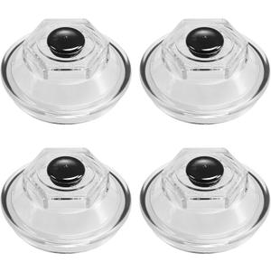 4PCS Oil Bath Dust Caps, Oil Cap, O-ring & Rubber Plug Kit Compatible with Dexter 9K (After 10-1-1989) and 10K 12K 15K Axles 4"-12 Threads Replace#: K71-148-00