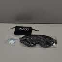 MZOO Luxury Sleep Eye Mask for Side Sleeper Men Women, Zero Eye Pressure 3D Sleeping Mask, Light Blocking Patented Design Night Blindfold, Soft Eye Shade Cover for Travel, Black