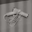 Portable Dog Hair Dryer with Brush  300W, 3 Heat Settings, Professional, Overheat Protection for Small Medium Pets