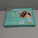 10X 30X Extra Large Magnifying Glass with Light and Clamp, Rectangle Hands Free Magnifier with 5 Color Modes, Adjustable LED Lighted Magnifying Desk Lamp for Reading Close Work Craft Painting (Black)