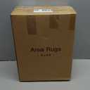 Valenrug Washable Rugs 6x9 - Ultra Thin Stain Resistant 6x9 Rugs for Living Room, Non Slip Backing 0.25" Low Pile Rugs for Bedroom, Folable Machine Washable Area Rug (6x9, Beige)