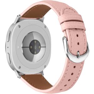 Leather Bands Compatible with Samsung Galaxy Watch 8 40mm/44mm Watch8 Classic 46mm Straps Wristbands Women Men
