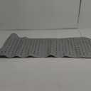 Bath Tub and Shower Mats, Non Slip 40 x 16 Inch Extra Large Bathtub Mat, Machine Washable Bathmat with Drain Holes, Suction Cups for Bathroom Floor, Gray