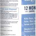 PETARMOR Home Carpet Powder for Fleas and Ticks, Protect Your Home From Fleas and Deodorizes Carpets, 16 Ounce