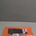 Ergonomic Wireless Keyboard with Wrist Rest, Wave Keys, Comfortable Natural Typing, 2.4GHz Full Size Ergo Wireless Computer Keyboard for Multi-OS, Windows, Mac OS Laptop/PC/Notebook (Black)