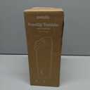 Owala FreeSip Sway Insulated Stainless Steel Water Bottle with Two-Way Spout, Built-In Straw and Bucket Handle, Made for Travel, School, and Sports, 30oz, BPA Free, Leak Proof, Very, Very Dark