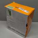 Single Serve One Cup Coffee Maker, for K Cups and Grounds, Mini Coffee Maker with Portable Handle, 6 to 12 Oz Brew Size, for Travel, Camping, Office, RV and Dorm, 120V, Lime Green