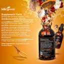 Kiki Green 8 Mushrooms Liquid Extract Drops - Adaptogenic Complex for Cognitive Support, Immunity Boost - Lions Mane Supplement, Cordyceps, Chaga, Reishi, Shiitake, Maitake, Red Reishi
