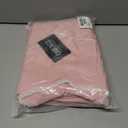 OMKAGI Womens Lounge Set Lace Square Neck Long Sleeve Tops Wide Leg Pants 2 Piece Outfits (Pink, XL)