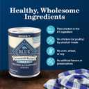 Blue Buffalo Homestyle Recipe Senior Wet Dog Food, Made with Natural Ingredients, Chicken Dinner with Garden Vegetables, 12.5-oz Cans (12 Count) (EXP 06/10/28)