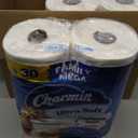 Charmin Ultra Soft Cushiony Touch 2-Ply Toilet Paper, 18 Family Mega Rolls = 90 Regular Rolls, White