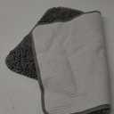 Ultra Soft Texture Chenille Plush Bath Rugs Floor Mats, Bath Rug Non Slip Microfiber Door Mat for Kitchen/Entryway/Living Room (30 x 20 inches, Light Grey)