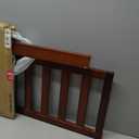 Storkcraft & Graco Toddler Safety Guardrail Kit with Slats (Espresso) GREENGUARD Gold Certified, Converts Compatible Storkcraft & Graco Crib to Toddler Bed, Kit Includes 2 Guardrails