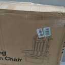 Overmont 2-Pack Low Beach Chairs with Cooler Bags - 6-Position Lay Flat, 2pcs