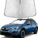 EcoNour Windshield Sunshade Compatible for Subaru Crosstrek 2018-2023 2024 2025 2026, Sun Visor for Front Windshield & Window Sun Shade Cover, UV Heat Blocker & Protector, Car Accessories