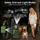 Shock Collar for Dogs, Ultimate Dog Training Collar with Remote, 4500FT Range, IP68 Waterproof, 3 Humane Modes (Beep, Vibration, Shock), Safety Lock & Safety Light for Small, Medium & Large Dogs