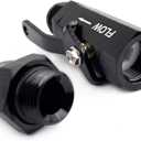 AN6 Fuel Shut Off Valve 6AN to 6AN Male Flow Control Cut Off Valves Fitting Aluminum Anodized