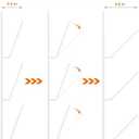 2 Pack Pot Lid Organizer Rack, 6-Tier Pot Lids Holder for Cabinet Door/Wall, No Drilling Adhesive Wall/Door Mounted Rustproof Pot and Pan Cover for Kitchen Storage, White