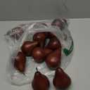 Wavwavw 12 Pcs Artificial Fruit Fake Brown Pear Bulk Lifelike Simulation Pears Decorative Fake Fruit Decor Artificial Fruit Model for Photography Props Home Decoration Supermarket Display