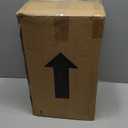 4.7 Gallon/18L Stainless Steel Bathroom Trash Can,Gold Garbage Bin with Swing Lid, Round, Elegant Waste Basket, for Toilet Bathroom Cafe Kitchen Office Hotel Home (18L-Gold)