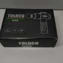 TOLOCO Massage Gun, Deep Tissue Back Massage for Athletes for Pain Relief, Percussion Massager with 10 Massages Heads & Silent Brushless Motor, Valentines Day Gifts for Him Her, Black