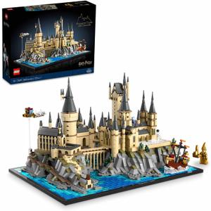 LEGO Harry Potter Hogwarts Castle and Grounds 76419 Building Set, Gift Idea for Adults, Buildable Display Model, Collectible Harry Potter Playset, Recreate Iconic Scenes from The Wizarding World, Medium