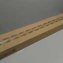 Harwaya 48 inch Floating Shelves Dark Wood, Long Wall Shelves for Bedroom