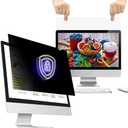 19 Inch - 16:10 Aspect Ratio - Computer Privacy Screen Filter for Widescreen Monitor - Anti-Glare - Anti-Scratch Protector Film - Protects Your Eyes from Harmful Glare and Blue Light