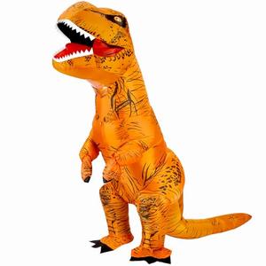viwzon Inflatable Dinosaur Costume Adult & Kid, Blow Up Trex Costume for Parties Cosplay Funny Inflatable Suit