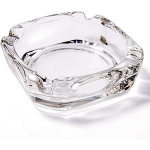 Glass Ashtray, Home Ashtrays, Cool Ashtrays Cute Ashtray Square Transparent