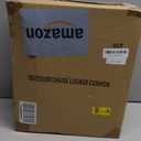 Cozyide Chaise Lounge Cushions Outdoor 72"x21"x3", Waterproof Lounge Chair Cushion with Removable Cover, Patio Chair Cushions for Outdoor Furniture with Adjustable Ties, 72"x21"x3", Black