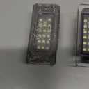 License Plate Lights Rear Number Lamps Fit Altima Sentra Versa Rogue 26510-8990E Xenon White Rear Tag Light Kit Assembly 2Pcs