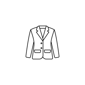Men's Perfect  Fit Casual Blazer Jacket, XL, Color Black