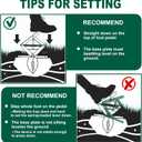 Mole Trap Scissor 2 Pack, Upgraded Mole Traps for Lawns that Kill Best, Galvanized Steel Mole Killer, Easy Step Setup