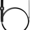 17ft Boat Rack Steering Cable Compatible with Seastar SH5210P SH5230P(NFB) SH91610P SH91630P(NFB) Helms, Fit for SS14117 SS15117 Back Mount Rack Steering System 1996+, Replace SSC13417