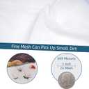 POOLWHALE Upgrades Swimming Pool Leaf Net Skimmer Rake with Adjustable Aluminum Pole and Nylon Medium Fine Mesh for Cleaning Swimming Pools, Hot Tubs, Spas and Fountains