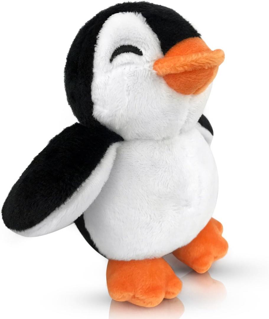Stuffed Penguin - Plush Stuffed Penguin Toy - Meet Mr. Chill, The Baby Penguin Stuffed Animal - A Huggable, Soft, Adorable 5" Baby Penguin - Great Gift for Penguin Lovers of All Ages, Girls and Boys