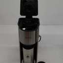 AIRMSEN Single Serve Coffee Maker with Grinder, Grind and Brew All in One - 6-16 Oz Single Cup Coffee Machine with 19 oz Travel Mug - Adjustable Drip Tray, Overheat Protection