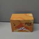 ATSUI Fox Night Light, LED Squishy Novelty Animal Lamp, Food Grade Silicone, 2 Level Dimmable, Nursery Nightlight for Desk Decor, Funny Gifts Stuff for Boys Girls Baby, White Elephant Gifts