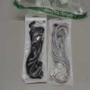 takyu Phone Lanyard, 2 Pack Adjustable Cell Phone Lanyard Crossbody Neck Strap & 2 Pack Phone Wrist Strap with 2 Pcs Tether Tabs Compatible for iPhone Android Smartphones, Black and Grey