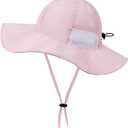 Kids Bucket Hat UPF 50+ Sun Hats for Toddler Beach Hat Boys Girls Wide Brim Kids Fishing Safari Hat Outdoor