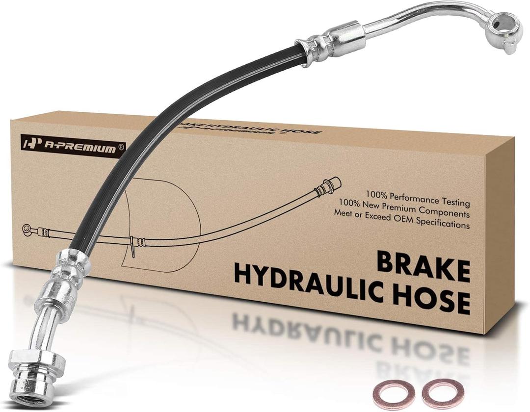A-Premium Rear Passenger Brake Hydraulic Hose Compatible with Select Hyundai Models - Elantra GT 2013 2014 2015 2016 2017 - Replace# 58738A5400 A-Premium Rear Passenger Brake Hydraulic Hose Compatible with Select Hyundai Models - Elantra GT 2013 2014 2015 2016 2017 - Replace# 58738A5400