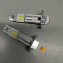 H1 Light Bulb,Super Bright Upgraded 600% 30000LM Brightness Cool White H1/H1LL Bulbs Real 1:1 Halogen Size 80000 Hours Lifespans Easy Install Fog Light Pack of 2