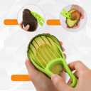Avocado Slicer & Corn Fork, Food-Grade Avocado Cutter & Splitter, Stainless Steel Corn Fork, Corn Picks, Kitchen Tool, Lightweight Kitchen Utensil for Fruits & Vegetables