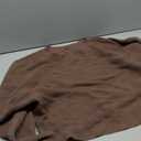 Women's Oversized Crewneck Sweater Batwing Puff Long Sleeve Cable Slouchy Pullover Jumper Tops, Size XL