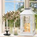 Memorial Gift for Loss of Sister Memorial Lantern for Loss of Sister Sympathy Gift Remembrance Gifts Bereavement Gifts for Loss of Sister with LED Candle