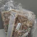 Lahome Oriental Washable Runner Rug, 2x6 Runner Rugs for Hallway Kitchen, Ultra-Thin Distressed Vintage Soft Long Carpet for Bathroom Bedroom Laundry Room Eleanor, Peach/Orange (Terracotta)